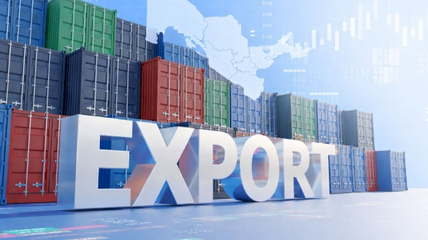 Which regions lead in exports?